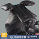 bidebao折疊pu皮電瓶電動(dòng)車(chē)擋風(fēng)被加絨加厚分體無(wú)把套防風(fēng)被代駕保暖防水 黑色加寬側翼【加絨加厚】配把套