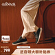 Allbirds 羊毛鞋Wool Runner休閑鞋羊毛舒適輕便保暖慢跑鞋男女款運(yùn)動(dòng)鞋 自然灰（男碼黑孔、女碼白孔） 41 /M8 男碼