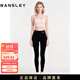 班仕利加長(cháng)版高個(gè)子羊羔絨打底褲大碼200斤高腰外穿加絨加厚特厚女冬季 黑色 加長(cháng)版（薄絨約420g/m2） L 適合80-105斤