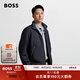 BOSS博斯男士寬松版型城市風(fēng)雙面夾克 001-黑色 S (46)