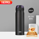 膳魔師（THERMOS）保溫杯500ml大容量男女士?jì)和＠渌赢厴I(yè)禮物JNL-502黑色