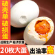 荊八寶 咸鴨蛋熟 大蛋黃起沙流油 農家散養麻鴨蛋咸蛋即食鹽蛋 生鮮 破殼蛋50-80g*20枚