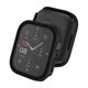 方哲品牌原裝適用蘋果手表s10保護(hù)殼Apple iwatch8/S9/7代手表殼S10防水磨砂 【黑色】磨砂防水保護(hù)殼一體 適用iwatch10【46MM表盤】