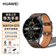 華為手表watch gt4智能運(yùn)動(dòng)手表14天長(zhǎng)續(xù)航血氧體溫測(cè)量藍(lán)牙通話商務(wù)時(shí)尚多功能手表 GT4曜石黑【含黑色氟橡膠表帶+真皮深棕色表帶】
