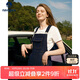 Navigare意大利小帆船女士休閑時尚牛仔背帶裙連衣裙2312874501 藍(lán) XXL