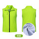 續印馬甲工作服定制團體服印logo教培機構托管背心志愿者活動(dòng)宣傳馬夾 WY-003馬甲 熒光綠 XL