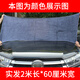 擦車(chē)巾洗車(chē)大毛巾2米加長(cháng)吸水加厚特大號汽車(chē)清理布絨工具 200長(cháng)*60厘米寬(磨絨加厚-灰色)