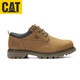 卡特（CAT）馬丁靴秋季新款休閑耐磨皮鞋男鞋戶(hù)外低幫工裝鞋P723862 42