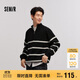 森馬（Semir）森柔|毛衫男冬季含羊毛針織衫半開襟毛衣情侶內(nèi)搭101724107206