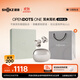 韶音（SHOKZ）【定制禮盒】OpenDots ONE動(dòng)鈦圈開(kāi)放式藍牙耳機耳夾式無(wú)線(xiàn)耳機藍牙跑步運動(dòng)耳機E310 星際白