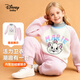 迪士尼寶寶（Disney Baby）童裝兒童加絨套裝男女童半高領(lǐng)衛衣衛褲中小童保暖套冬 粉色 100