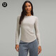lululemon丨Hold Tight 女士緊身剪裁長袖 T 恤 LW3FTFS 河石色 M /8