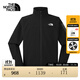 北面（The North Face）軟殼衣男Tek Approach戶(hù)外防風(fēng)防潑濺保暖立領(lǐng)外套8DG2 JK3/黑色 L /175