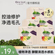 一葉子（one leaf） 面膜女補(bǔ)水保濕舒緩敏感肌修護(hù)強(qiáng)韌屏障提亮膚色淡化細(xì)紋護(hù)膚品 【控油補(bǔ)水】炭黑面膜5片