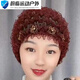 何健弓遮白發(fā)帽子薄款五十歲女士帽春夏四季款蕾絲小花朵款塵遮陽老人帽 深咖色