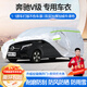 夢多福奔馳V260L車衣全車罩奔馳V級商務(wù)車夏季加厚遮陽防曬防雨隔熱車套 奔馳V級帶L【無耳帽全包設(shè)計】 加厚牛津布汽車罩 耐拉扯 撕不爛