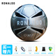 RONALDOC羅歐洲杯足球2024正品質(zhì)真皮比賽紀念款兒童5號成人學(xué)生中考足球 C羅銀黑耐磨款 無(wú)規格