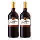 加州樂(lè )事【紅酒好禮】美國進(jìn)口紅葡萄酒半干型 濃郁柔順紅酒 聚會(huì )送禮洋酒 柔順紅葡萄酒1.5L*2