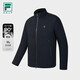 斐樂(lè )（FILA）官方男士羽絨服2025冬新款高爾夫運動(dòng)基礎立領(lǐng)保暖外套 傳奇藍-NV XL 180/100A/XL