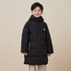 歌瑞家（greatfamily）兒童羽絨服2024冬季新款童裝長(cháng)款羽絨服石墨烯三防90鴨絨樂(lè )友 男女同款【黑色】 120 【5-6歲】