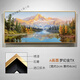 藝幻 日照金山手繪油畫(huà)山水風(fēng)景聚寶盆客廳裝飾畫(huà)歐式壁畫(huà)掛畫(huà)大芬村 T型夢(mèng)幻金 資深老師純手繪+其他尺