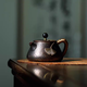 清沁堂純紫銅枯梅泡茶壺純手工復(fù)古沖泡加厚功夫茶具家用純銅茶道零配件 銀杏泡茶壺 約 300ml
