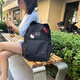 熊游客凱蒂貓HelloKitty旅行背包女雙肩 書(shū)包女初中生大學(xué)生情人節ins風(fēng) 黑色 kt貓雙肩包