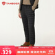 坦博爾羽絨褲內穿防寒居家男冬款收腳長(cháng)褲TA5330115A 黑色   M 170  