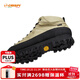CRISPI【經(jīng)典款】意大利戶(hù)外登山鞋男秋冬中幫防水徒步鞋女MONACO GTX 卡其色（偏綠）8009903 42