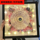 羽毛球diy永生花羽毛球永生花手工diy羽球人生日禮物羽毛 粉色花海永生花加燈款
