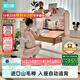 黑白調兒童S2兒童學(xué)習桌椅書(shū)桌學(xué)習桌兒童專(zhuān)用3-18歲實(shí)木可升降進(jìn)口山毛櫸