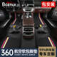 泊之薈360全包圍軟包汽車(chē)腳墊適用奧迪a6l寶馬3 5系雅閣邁騰凱美瑞天籟 黑色雙層黑色雪妮絲（包安裝） 五座專(zhuān)用（聯(lián)系客服備注車(chē)型）