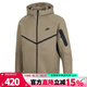NIKE耐克男子AS M NK TCH FLC FZ WR HOODIE運動(dòng)夾克外套HV0950-320 HV0950-320 XL