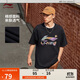 李寧短袖T恤文化衫男子LOGO字母印花圓領(lǐng)運動(dòng)服AHSU745