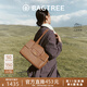 BAGTREE明星同款包包樹(shù)海豚包輕奢品牌植鞣皮托特包大容量通勤女士電腦包 大號-烤棕色 能裝14寸MacBook 高級小眾