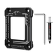 COOLLEO酷里奧BCF黑色 Intel 1700支架13代CPU彎曲矯正型固定扣具底座 LGA17XX-BCF黑色防彎扣具 1700防壓彎扣具