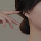 自由說S999足銀五角星耳釘女小眾設計耳環(huán)2025年新款潮養(yǎng)耳洗睡免摘耳飾 S999足銀五角星【兩只裝】