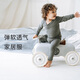 nest designs寶寶家居服兒童春秋竹纖維長(cháng)袖T恤長(cháng)褲睡衣秋衣套裝 長(cháng)褲-炭筆灰 120 （建議身高110-122cm）