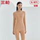 三槍秋衣秋褲女士純棉保暖內(nèi)衣圓領(lǐng)棉毛衫褲內(nèi)穿打底套裝