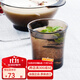 多萊斯多萊斯法國(guó)進(jìn)口鋼化玻璃水杯果汁杯啤酒杯辦公便攜茶杯家用咖啡杯 咖啡色*6只【210ml】 簡(jiǎn)約水杯