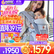 ERGObaby二狗背帶嬰兒抱娃神器四季透氣外出旅行遛娃神器breeze解放雙手 【店長(cháng)力薦】breeze透氣款珍珠灰