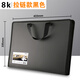 得力4K手提畫(huà)紙畫(huà)袋畫(huà)冊(cè)畫(huà)夾收納畫(huà)稿作品集a3文件夾兒童美術(shù)8開(kāi)裝素描畫(huà)作書(shū)法收集資料海報(bào)切頁(yè)收藏 拉鏈款【8K黑色】1個(gè)-可裝240張