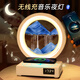 灝琦流沙畫擺件臺燈音響生日禮物送女友男高級禮品畢業(yè)禮物實用 無線充音箱時鐘流沙畫臺燈