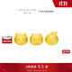 周大福chiikawa聯(lián)名吉伊卡哇足金轉運珠吊墜配繩 烏薩奇 R37553