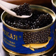 OIMG俄羅斯原裝進(jìn)口鐵盒黑魚(yú)子醬大馬哈魚(yú)籽壽司料理魚(yú)子即食120克 鐵盒黑魚(yú)子醬120克*2盒