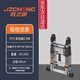 匠之誠不銹鋼伸縮梯子多功能家用人字梯便攜折疊梯竹節(jié)梯升降步梯工程梯 不銹鋼多功能2.9米（秒變5.8米)