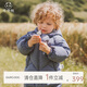乖奇熊三防寶寶連帽羽絨服外套冬季嬰幼兒保暖發(fā)熱上衣服可愛圍脖