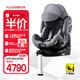 RECARO兒童安全座椅0-4-7歲寶寶椅汽車(chē)用i-Size認證XENON 1 雷霆 哈皮灰