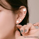 osewaya進(jìn)口耳夾無(wú)耳洞女珍珠簡(jiǎn)約U型耳環(huán)少女優(yōu)雅耳飾耳骨夾氣質(zhì)送女生 6mm-金色