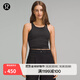 lululemon丨Ebb to Street 女士短款工字運動(dòng)背心 內置內衣 LW1CJUS 黑色 M /8
